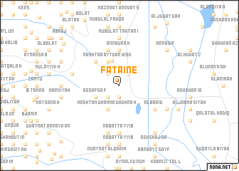 map of Fataine