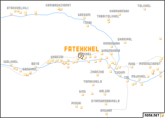 map of Fateh Khel