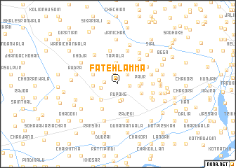 map of Fateh Lamma