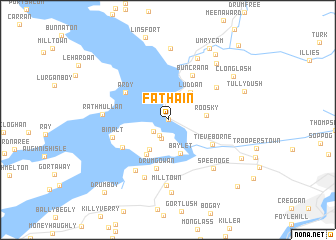 map of Fathain