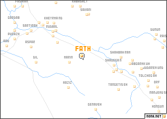 map of Fatḩ