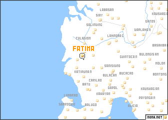 map of Fatima