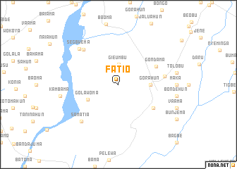 map of Fatio