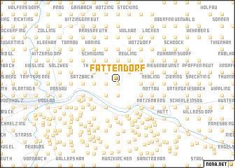 map of Fattendorf