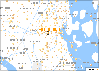 map of Fattūwāla