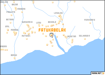 map of Fatukabelak