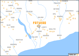 map of Fatukao