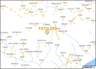map of Fatuloro