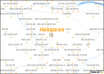 map of Favaqueira