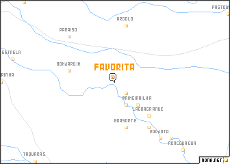 map of Favorita