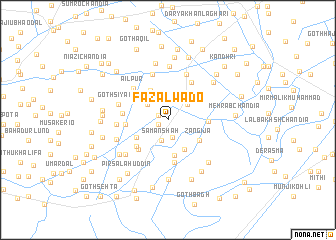 map of Fazal Wado