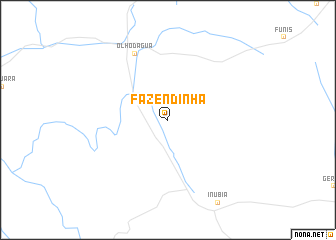 map of Fazendinha