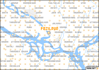 map of Fazilpur