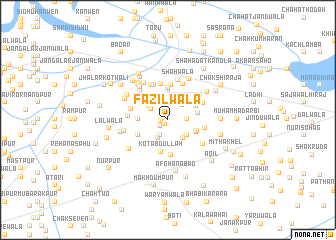 map of Fazilwāla
