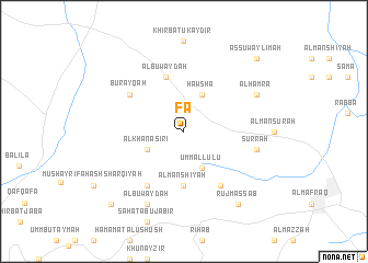 map of Fā‘