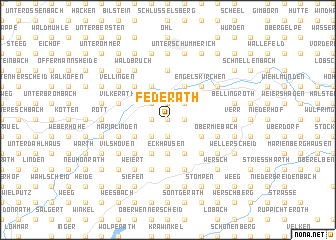 map of Federath