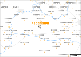 map of Fedorkovo