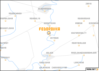 map of Fëdorovka