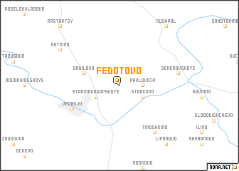 map of Fedotovo