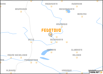 map of Fedotovo