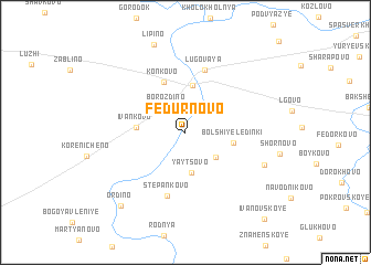 map of Fedurnovo