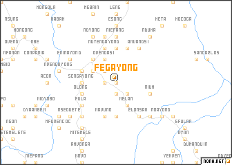 map of Fegayong