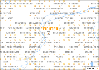 map of Feichten