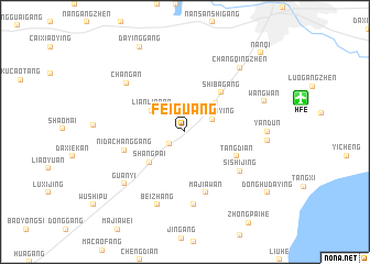 map of Feiguang