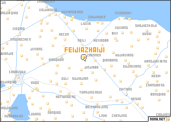 map of Feijiazhaiji
