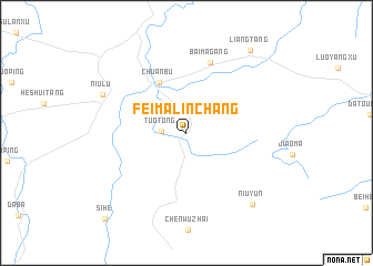 map of Feimalinchang