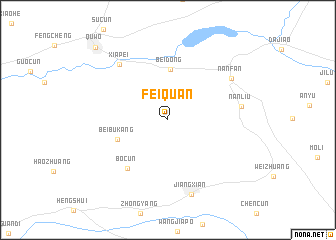 map of Feiquan