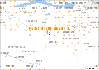 map of Feistritz im Rosental