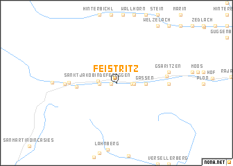 map of Feistritz