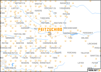 map of Fei-tzu-chiao