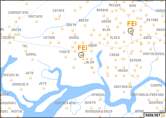 map of Fei