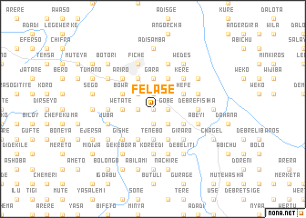 map of Felasē