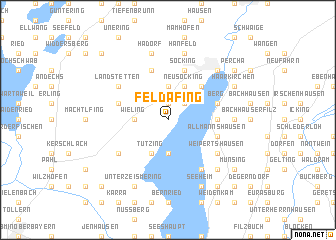 map of Feldafing