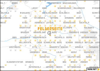 map of Felderseite