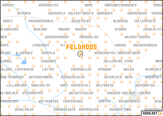 map of Feldmoos