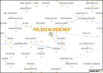 map of Feldschlößchen