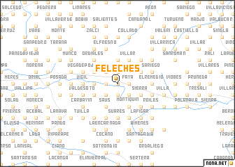 map of Feleches