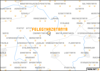 map of Félegyházatanya
