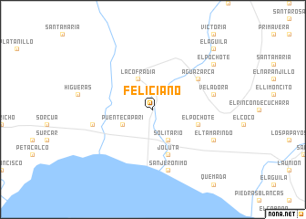 map of Feliciano