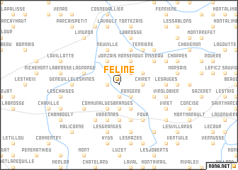 map of Feline