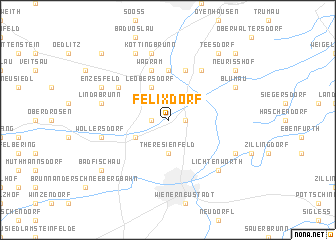 map of Felixdorf