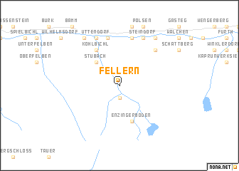 map of Fellern