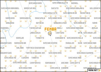 map of Fembã