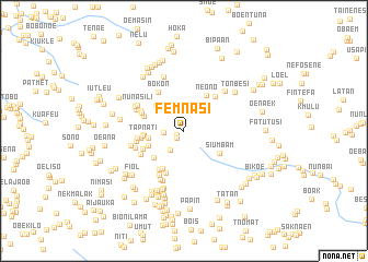 map of Femnasi