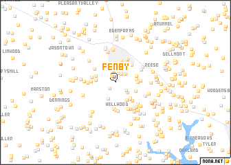 map of Fenby