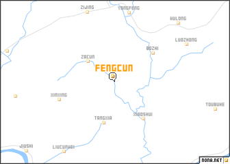 map of Fengcun